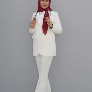 کت و شلوار پزشکی زنانه (لباس پزشک)