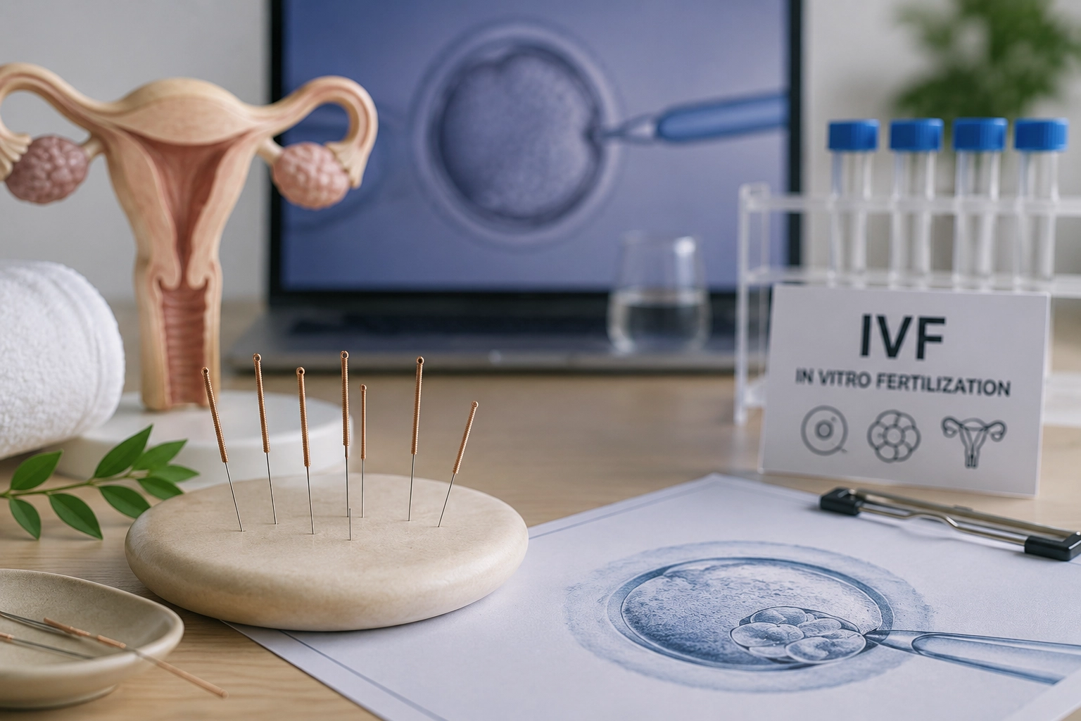 ATCM در کنار IVF و درمان‌های کمک‌باروری