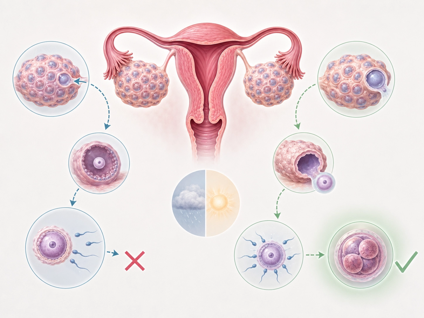آیا PCOS همیشه باعث ناباروری می‌شود؟