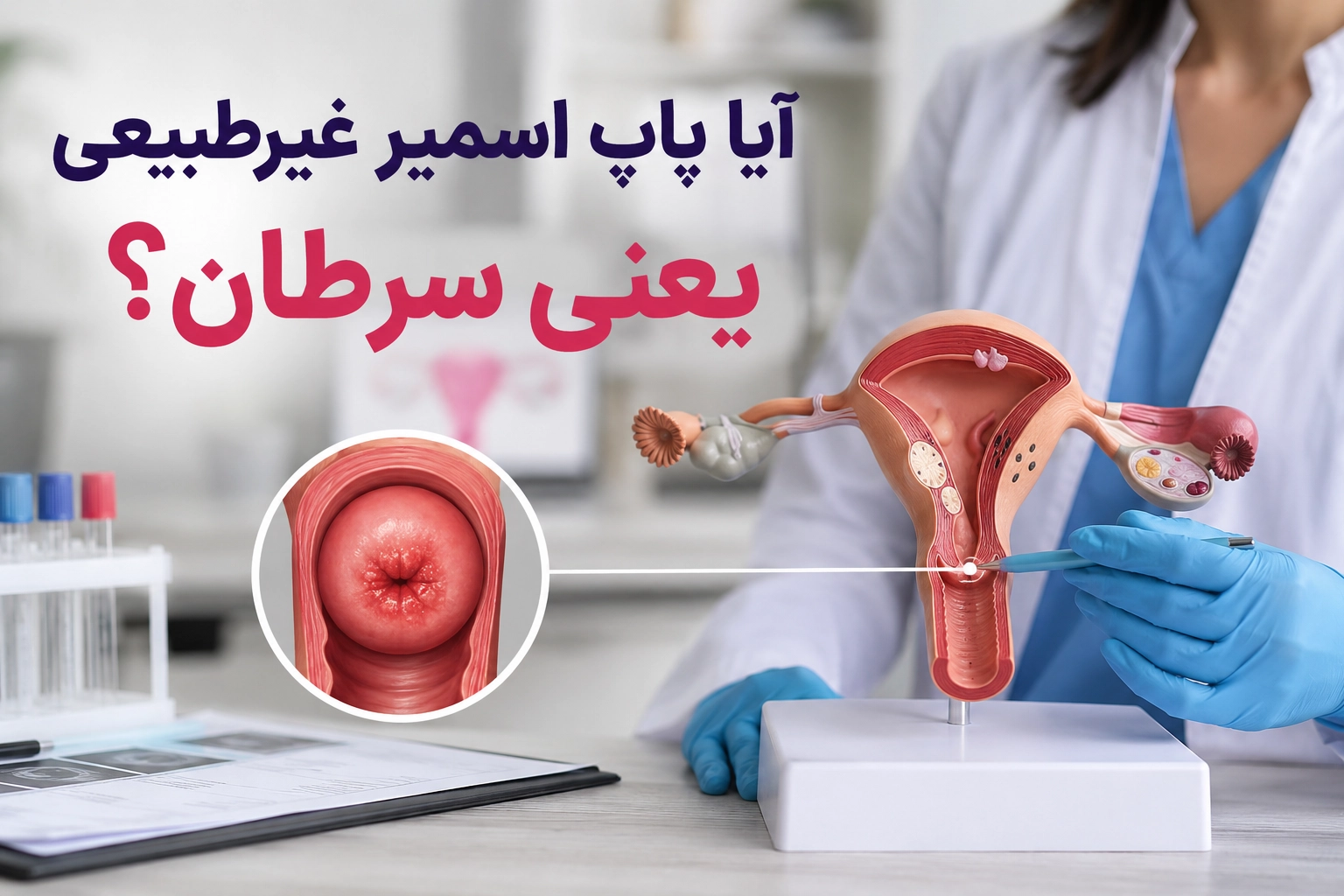آیا پاپ اسمیر غیرطبیعی یعنی سرطان؟