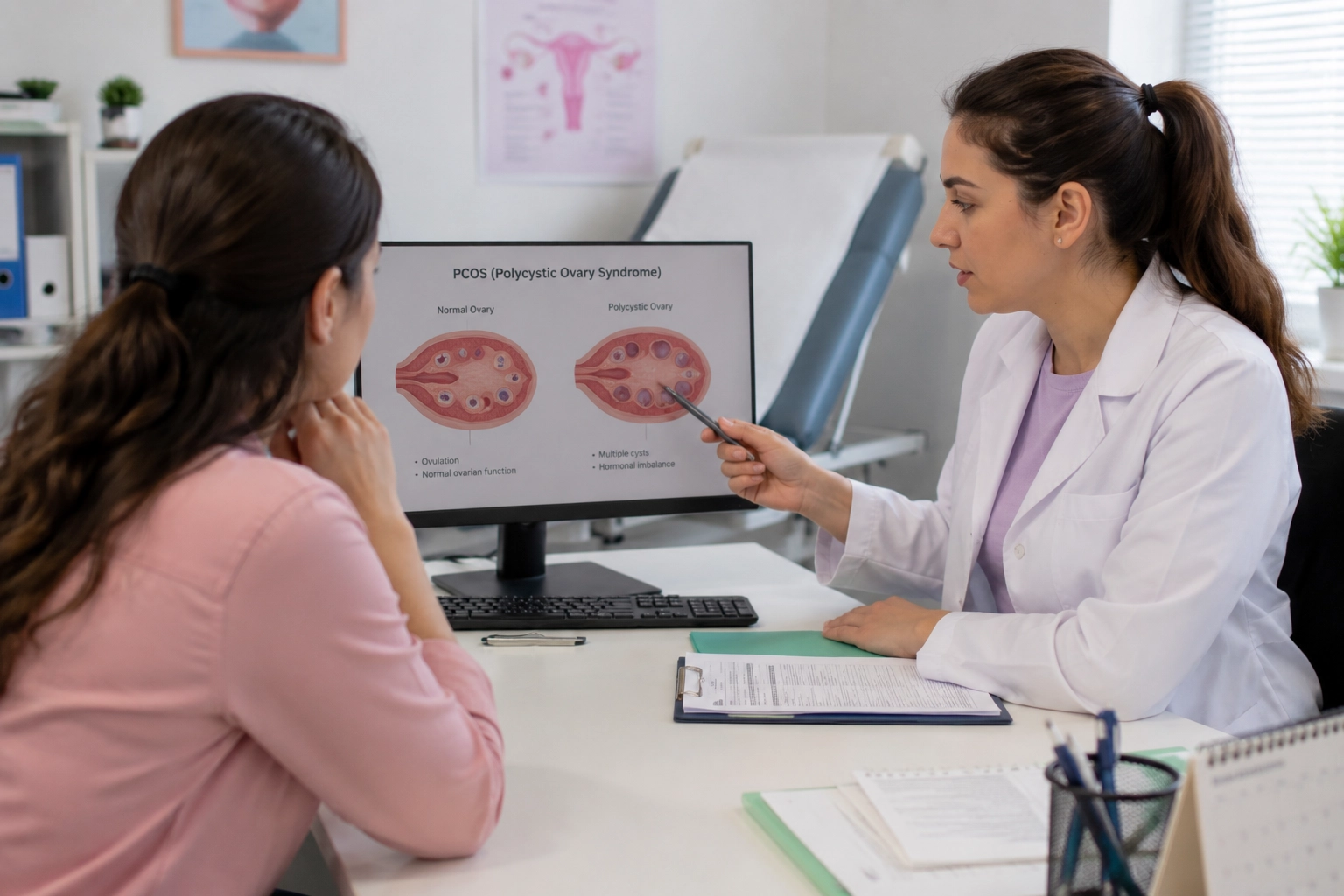 دوره PCOS و اختلالات تخمدان